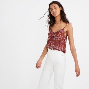 Madewell Butterfly Sanctuary Button Down Camisole